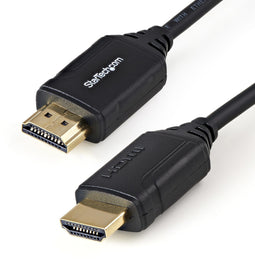 Startech.com HDMM50CMP - Premium High Speed HDMI Kabel - 4K 60Hz - 0.5 m Zwart