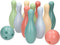 Kegelspel Pastel, 12dlg.