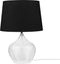 OSUM - Tafellamp - Zwart - Glas