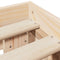 vidaXL - Bedframe - zonder - matras - massief - grenenhout - 120x200 - cm