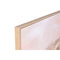 Schilderij Home ESPRIT Gouden Licht Roze Abstract 103 x 4,5 x 143 cm (2 Stuks)