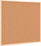 vidaXL - Kurkbord - met - massief - grenenhouten - frame - 60x55 - cm