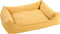 Flamingo Baldar - Orthopedische hondenmand - Memory foam - Geel 100 x 80 x 25 cm