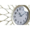 Horloge DKD Home Decor Zilver Champagne Polypropyleen Spiegel (5 pcs) (2 pcs)
