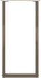 vidaXL - Salontafelpoten - 2 - st - U-vormig - 38x(72-73) - cm - staal - naturel