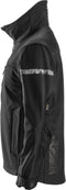 Snickers Workwear Softshell Jack - Fleece - Ergonomische pasvorm - Zwart - M