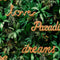 Noordwand - Good - Vibes - Behang - Neon - letter - with - plants - groen - en - oranje