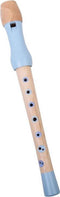 Mamamemo Houten Fluit 32,4 X 3,2 Cm Lichtblauw