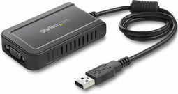StarTech USB naar VGA Externe Videokaart Adapter - Multi Monitor - 1920x1200 - Zwart