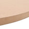 vidaXL - Tafelblad - rond - MDF - 500x18 - mm
