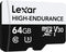 Lexar High-Endurance - microSDXC - 64GB - UHS-I Class 10 UHS Class 3 V30