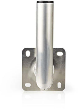 Nedis SDWM210ME - Muurbeugel - L-vormig aluminium met afsluitdop - Zilver