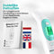 MostEssential 2-in-1 Digitale Koortsthermometer - Oorthermometer - Contactloos - 40 Metingen Geheugen - Geluidloos