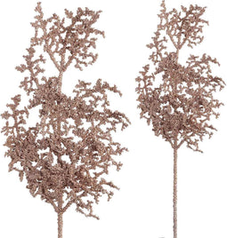 PTMD Berry Plant Bessen Kunsttak - 40 x 22 x 65 cm - Donker rood