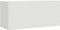 vidaXL Tv-meubel - 99x39x44 cm - koudgewalst staal - wit