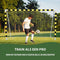 Umbro Voetbaldoel - Voetbal Goal 300 x 200 x 90 cm - Metaal - Zwart/Geel
