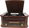 Denver MRD-51 - Retro Platenspeler - DAB+ Radio USB Opname - ECHT HOUT