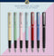 Waterman Allure-vulpen | Blauwe lak | Fijne penpunt | Blauwe inkt | Met geschenkdoos