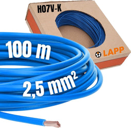 LAPP 4520022 Draad H07V-K 1 x 2.50 mm² Lichtblauw 100 m