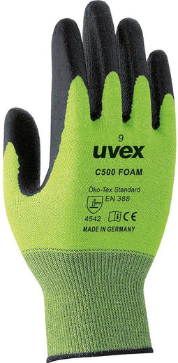Uvex C500 foam Snijbestendige handschoen maat 10 (XL)