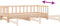 vidaXL - Slaapbank - uitschuifbaar - massief - grenenhout - 2x(90x200) - cm