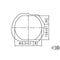Metz Connect 142M2X12100 - Netwerkkabel M12 - CAT 6A S/FTP 10.00 m - Groen