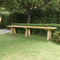 vidaXL - Tuinbank - 220 - cm - geïmpregneerd - massief - grenenhout