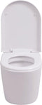 vidaXL - Hangend - toilet - met - verborgen - stortbak - keramiek - wit