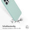 Accezz Liquid Silicone Backcover - iPhone 15 Pro Max - Schokabsorberend - Blauw