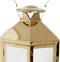 Lykta DKD Home Decor 24 x 21 x 46 cm Kristal Gouden Staal Orientaals