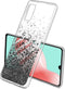 iMoshion Hoesje Geschikt voor Samsung Galaxy A41 Hoesje Siliconen - iMoshion Design hoesje - Zwart / Transparant / Splatter Black