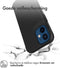 iMoshion Hoesje Geschikt voor iPhone 12 Mini Hoesje Shockproof - iMoshion Rugged Hybrid Carbon Case - Zwart