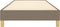 vidaXL - Bedframe - zonder - matras - 80x200 - cm - stof - taupe