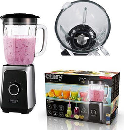 Camry CR 4077 - Blender - 1000W 1,5L glazen pot - 2 snelheden