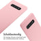 iMoshion Hoesje Geschikt voor Samsung Galaxy S10 Plus Hoesje Met Koord - iMoshion Siliconen hoesje met koord - Roze