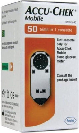 Accu-Chek Mobile - Testcassette - 50 glucose testvelden