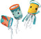 SES - Tiny Talents - Montessori Badspeelgoed - Badbekers neopreen - 3 verschillende maten - supersterk materiaal - baby speelgoed