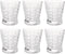 BonBistro Torso Rechthoekig Design Drinkglas - 26 cl - 6 stuks