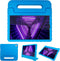 imoshion Tablet Hoes Kinderen - Geschikt voor Lenovo Tab M10 HD (2nd gen) - Kidsproof Backcover met handvat - Blauw