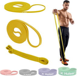 Hulser Resistance Band - Weerstandsband 2-7 kg - 104-208 cm - Geel