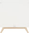 Bopita Fenna Bedbank - 70x140 cm. - Wit/Naturel