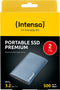 Intenso Premium - Externe SSD 2TB - USB 3.2 Gen 1x1 tot 320 MB/s - Blauw
