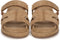 PS Poelman MAG - Dames sandalen - Suède bovenwerk - Licht Beige - Maat 37