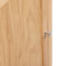 vidaXL - Hoekkast - 59x45x80 - cm - massief - eikenhout