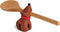 Ototo Buddy Lepelhouder En Stoom Releaser - Bruin