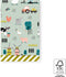 House of Products - Cadeauzakjes - Cadeauzakjes Farm - Groene strepen - 12 x 19 cm - 200 stuks