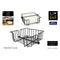 Servethouder My Bar Zwart Metaal 19 x 19 x 7,5 cm (12 Stuks)