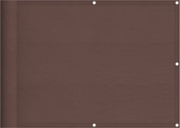 vidaXL - Balkonscherm - 75x800 - cm - 100% - oxford - polyester - bruin