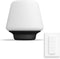 Philips Hue Wellness Tafellamp - White Ambiance - E27 - 8,5W - Bluetooth - Zwart - incl. Dimmer Switch