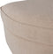 WOOOD Freek Hocker - Polyester - Warm Beige - 49x94x94